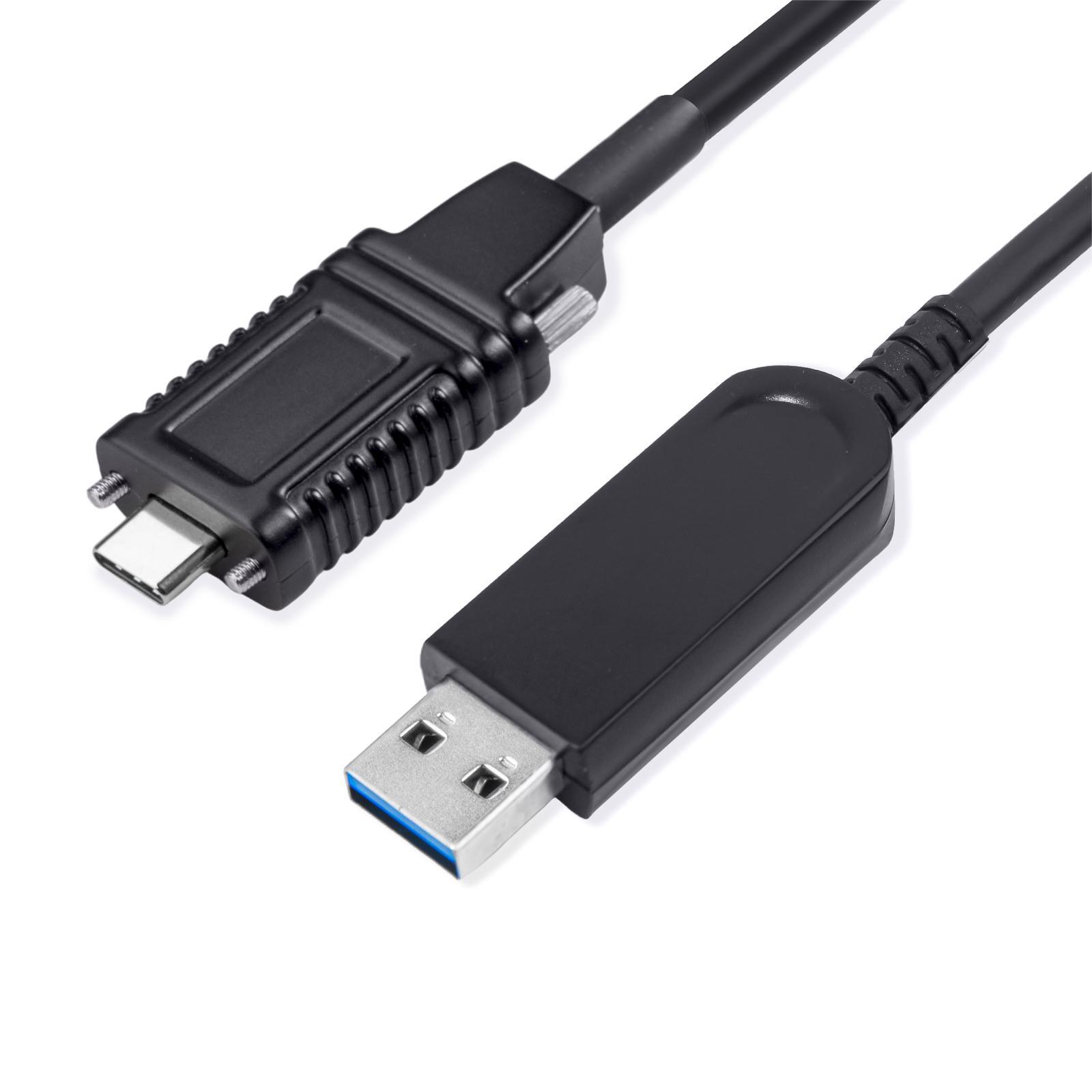 USB 3.1 to USB-C Active Optical backward With Screw - smartavlink