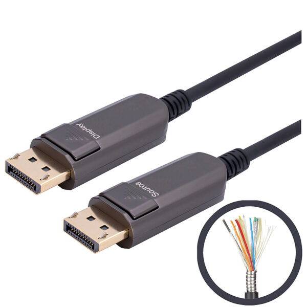 Armored DP 1.4 Active Optical Cable 1