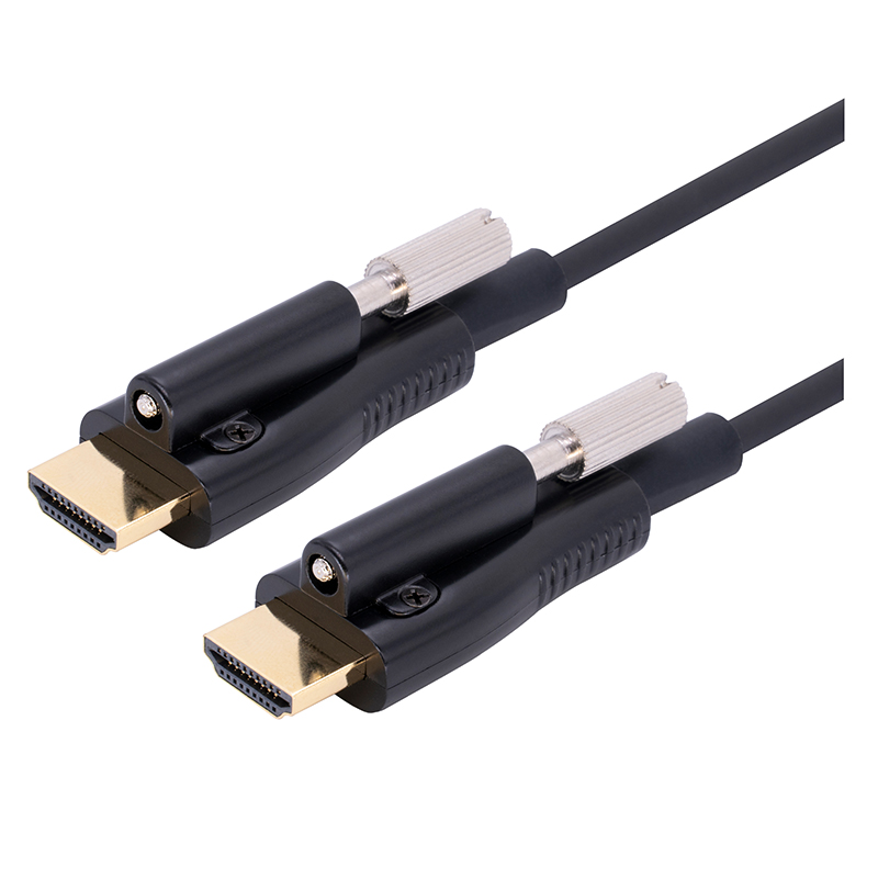 HDMI 4K A-A Active Optical Cable with Screw 1