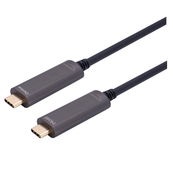 Type C-C 3.1 Gen2 Active Optical Cable backward compatible