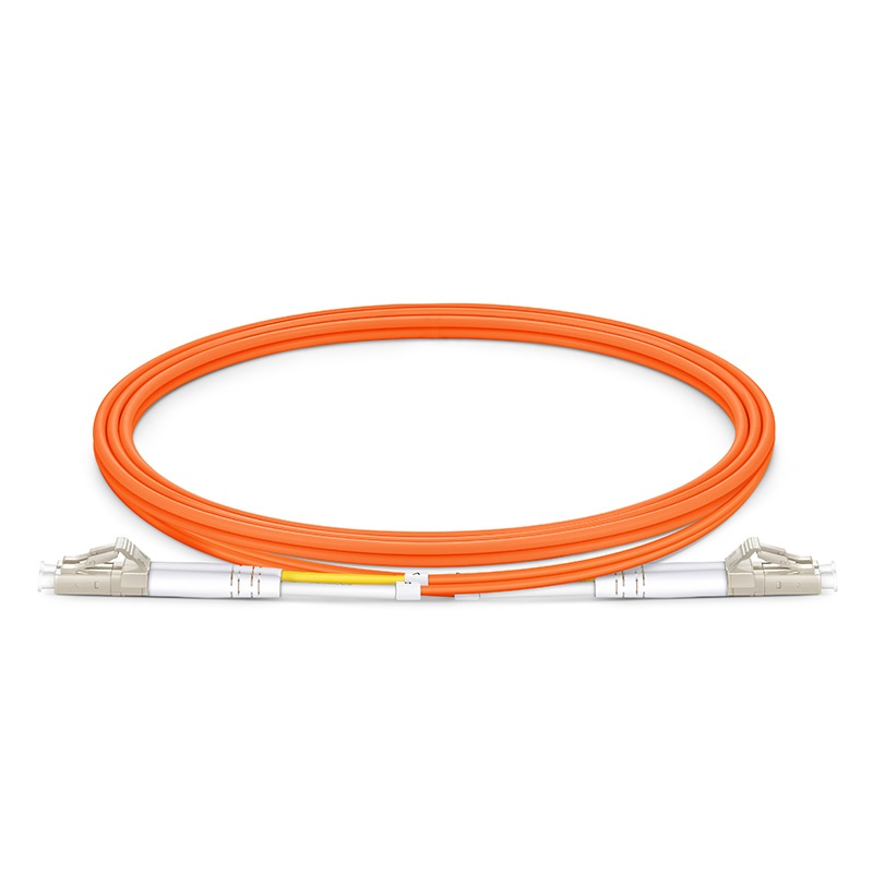 1.LC-UPC-to-LC-UPC-Duplex-OM1-Multimode-PVC-OFNR-2.0mm-Fiber-Optic-Patch-Cable