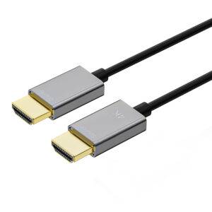 Ultra Slim HDMI 2.0 Type A to Type A 1m(3.28ft) Active Optical Cable, 4K@60Hz, 18Gbps, for Professional AV Installations