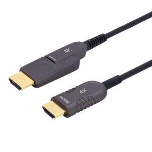 HDMI 2.0 Type A to Micro HDMI (Type D) 10M(33ft) Active Optical Cable, 4K@60Hz, 18Gbps, CE & FCC Compliant