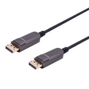 DisplayPort 1.4 A–A 10M (33ft) Active Optical Cable, 8K@60Hz (DSC), 32.4Gbps, HBR3, HDCP 2.2