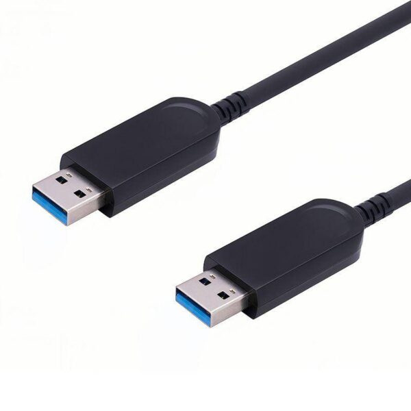 USB 3.2 Gen 2x1 Type A Male to Type A Male 10M(33ft) Active Optical Cable, 10Gbps Bandwidth, Long-Distance Transmission