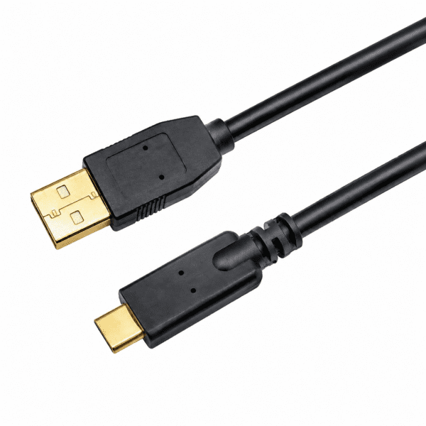 USB 3.2 Gen 1 Type A Male to Type C Male 0.5M(1.64ft) Copper Cable, 5Gbps, Industrial Connectivity