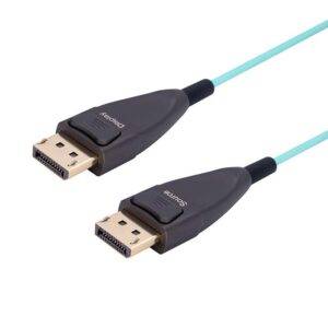 DisplayPort 1.4 Pure Fiber Cable 10M(33ft), 32.4Gbps (HBR3), Pure Fiber Construction