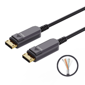 DisplayPort 1.4 A–A 10M (33ft) Active Optical Cable, 8K@60Hz (DSC), 32.4Gbps, HBR3, HDCP 2.2