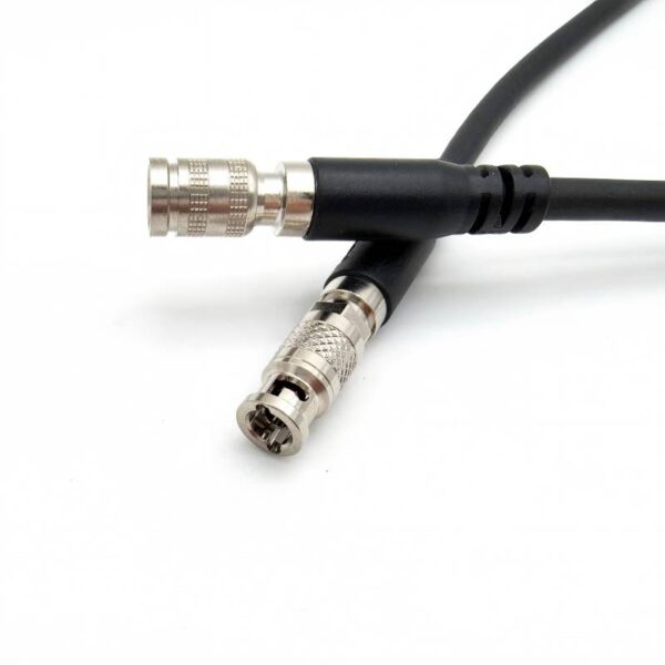 CoaXPress 6G/12G Industrial Camera Cable, 12.5Gbps, DIN 1.0/2.3 to HD-BNC