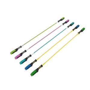 MDC to MDC Duplex Fiber Optic Patch Cord, Zipcord Structure, for High-Density Data Center Applications