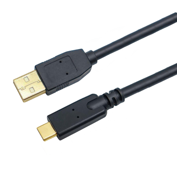 USB 3.2 Gen 1 Type A Male to Type C Male 0.5M(1.64ft)  Copper Cable, 5Gbps, Industrial Connectivity