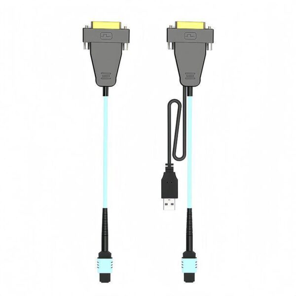 DVI-D Single-Link Male to Male 10M(33ft) OM3/OM4 Pure Fiber Optic Cable, 10.2Gbps, 1080P, MPO Interface