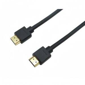 HDMI 2.0 AM to AM Passive Copper Cable 0.5M(1.64ft), 18Gbps, 4K@60Hz, Slim HDMI Overmolded Plug for Professional AV, Broadcast & Home Theater Applications
