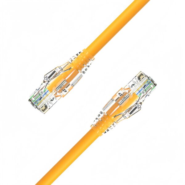 Cat6 U/UTP Ethernet Cable 24AWG 0.3–20M, 1Gbps, 250MHz, Clear Boot RJ45 for Structured LAN Cabling