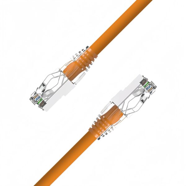Cat6A Ethernet Cable 26AWG S/FTP 0.3–20M with Tangle-Free Boot, 10Gbps, 500MHz, for Data Centers & Structured Cabling