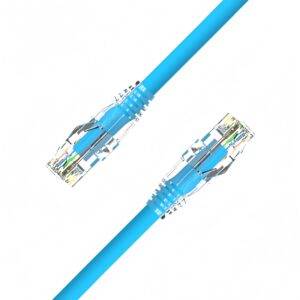 Cat6A U/UTP Ethernet Cable 24AWG 0.3–20M, 10Gbps, 500MHz, Tangle-Free Latch Boot RJ45 for Structured Cabling Systems