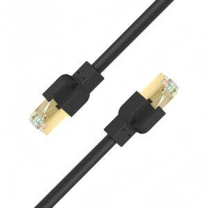 Cat7 Ethernet Cable 26AWG S/FTP Patch Cable 0.3–20M with Gold-Plated Connectors, 10Gbps, 600MHz, for High-Speed LAN & Enterprise Networking Applications