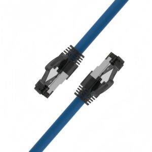 Cat8 24AWG S/FTP Ethernet Patch Cable with Snap-on Connector 0.3–25M, 40Gbps, Data Center & High-Performance Network