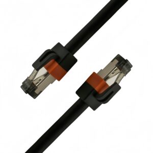 Cat8 24AWG S/FTP Patch Cable 0.3–25M with Dual Color Molded Boots, 40Gbps, Data Center & High-Performance Network