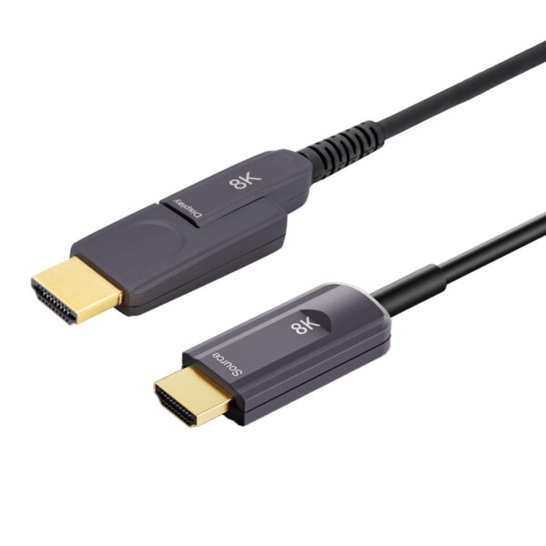 HDMI 2.1 Type A to Micro HDMI (Type D) 10M(33ft) Active Optical Cable, 8k@60Hz and 4k@120Hz, 48Gbps, CE & FCC Compliant