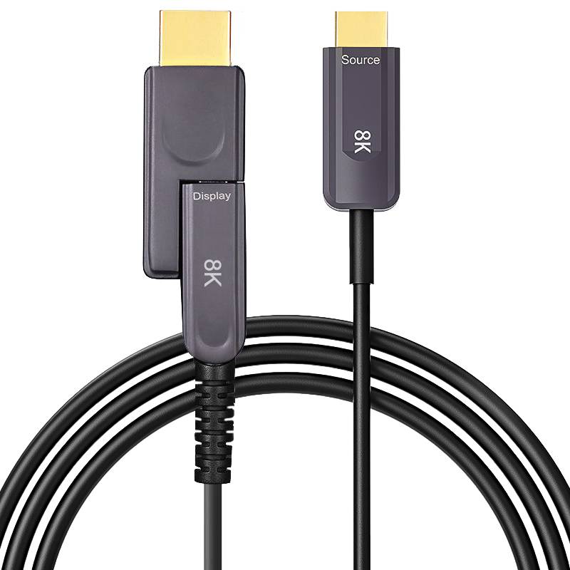 fiber optic hdmi 2.1 cable 2.1 Type A-Type D