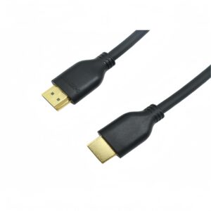 HDMI 2.1 AM to AM Passive Copper Cable 0.5M(1.64ft), 48Gbps, 8K@60Hz, Overmolded Plug for Professional AV, Broadcast & High-End Home Theater Applications