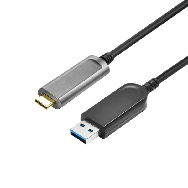 USB 3.2 Gen 2x1 AM to USB-C Active Optical Cable - 10m (Backward Compatible USB 2.0&1.1)