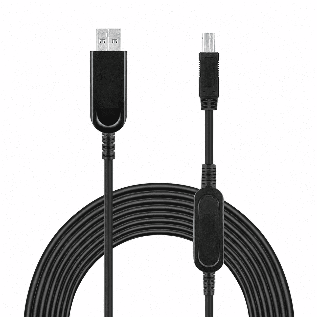 USB 3.2 AM to BM Active Optical Cable 5M- 50M (Backward Compatible USB 2.0)