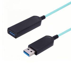 USB 3.2 Gen 1 Type A Male to Type A Female 10M(33ft) Pure Fiber Cable, 5Gbps Extension Cable for Medical & Industrial Systems