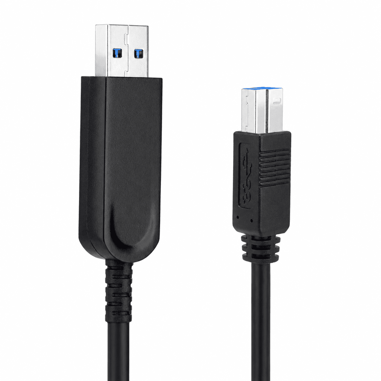 USB 3.2 AM to BM Active Optical Cable 5M- 50M (Backward Compatible USB 2.0)