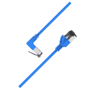 Angled Slim CAT 8 U/FTP 30AWG Patch Cable