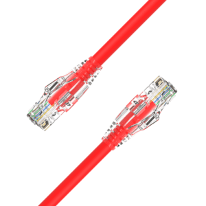 Cat5E U/UTP Ethernet Cable 24AWG 0.3–20M, 1Gbps, 100MHz, Clear Boot RJ45 for Structured LAN Cabling