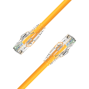 Cat5E U/UTP Ethernet Cable 24AWG 0.3–20M, 1Gbps, 100MHz, Clear Boot RJ45 for Structured LAN Cabling