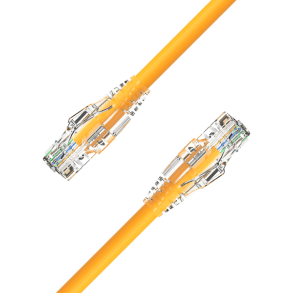 Cat5E U/UTP Ethernet Cable 24AWG 0.3–20M, 1Gbps, 100MHz, Clear Boot RJ45 for Structured LAN Cabling