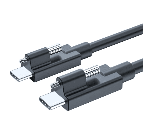 USB4 Gen 3x2 Type C to Type C Passive Cable with Screw