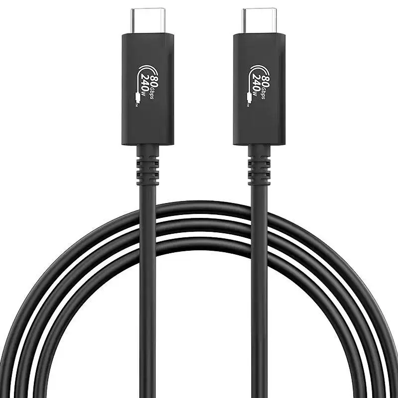 Micro-Coaxial USB 4 80Gbps Type-C Cable